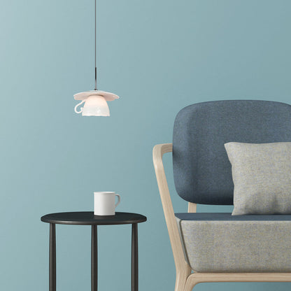 Valentina Vintage Lovely Cup Ceramic Pendant Light Living Room