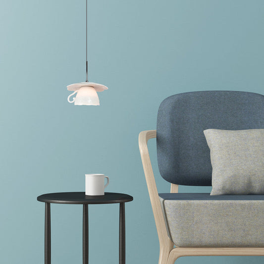 Valentina Vintage Lovely Cup Keramik-Pendelleuchte für Wohnzimmer