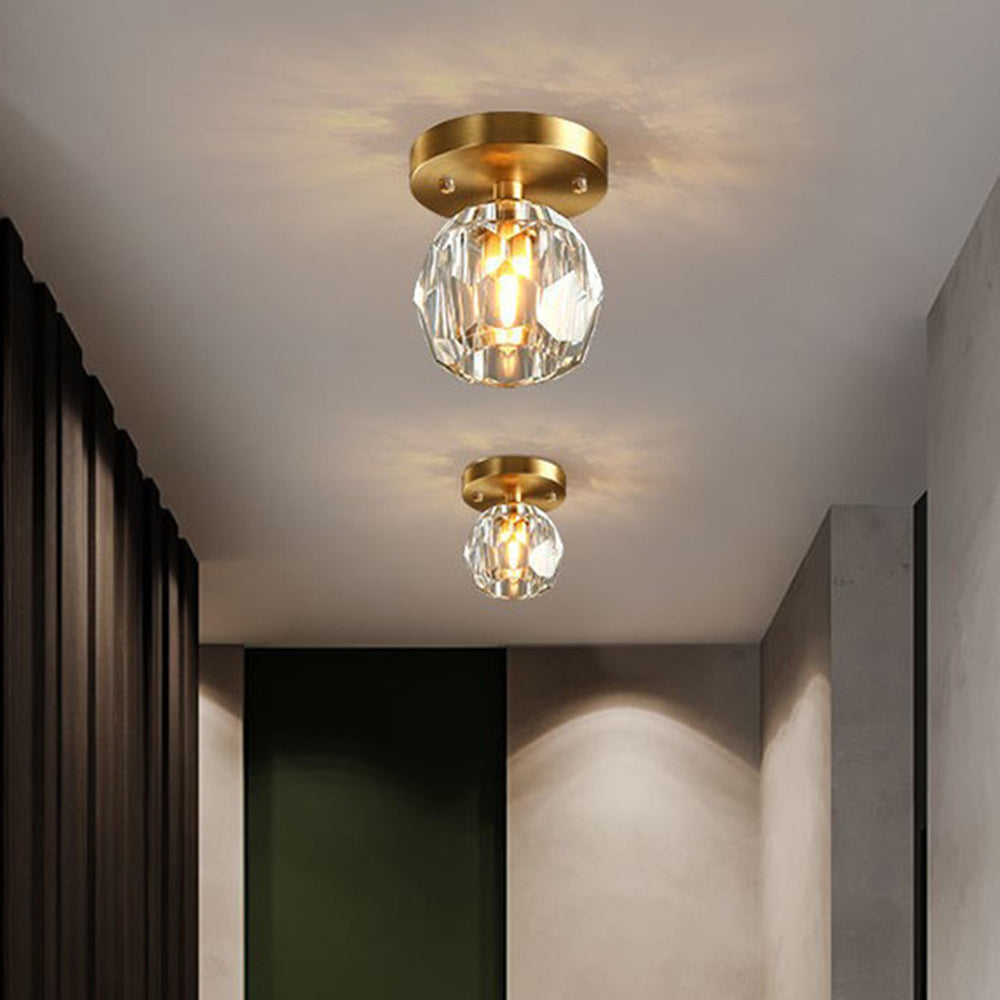 Kristy Luxus Diamond Metall/Unterputz-Deckenleuchte, Gold