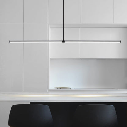 Suspension Arisha - Minimaliste Noire LED Moderne pour Salle à Manger et Bureau