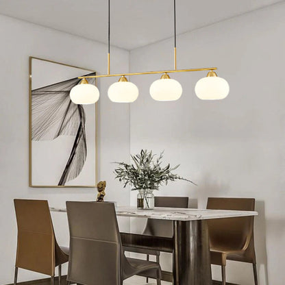 Valentina Modern Nordic Simple Pendant Light, Black/Gold