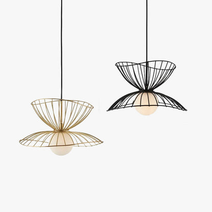 Ritta Pendant Light Modern, Metal, Gold/Black, Kitchen Island