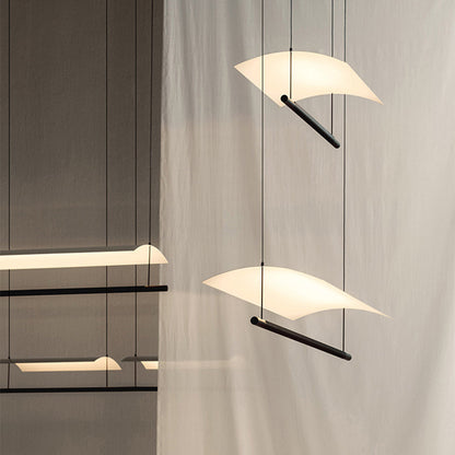 Arisha Minimalist Linear Metal Pendant Light