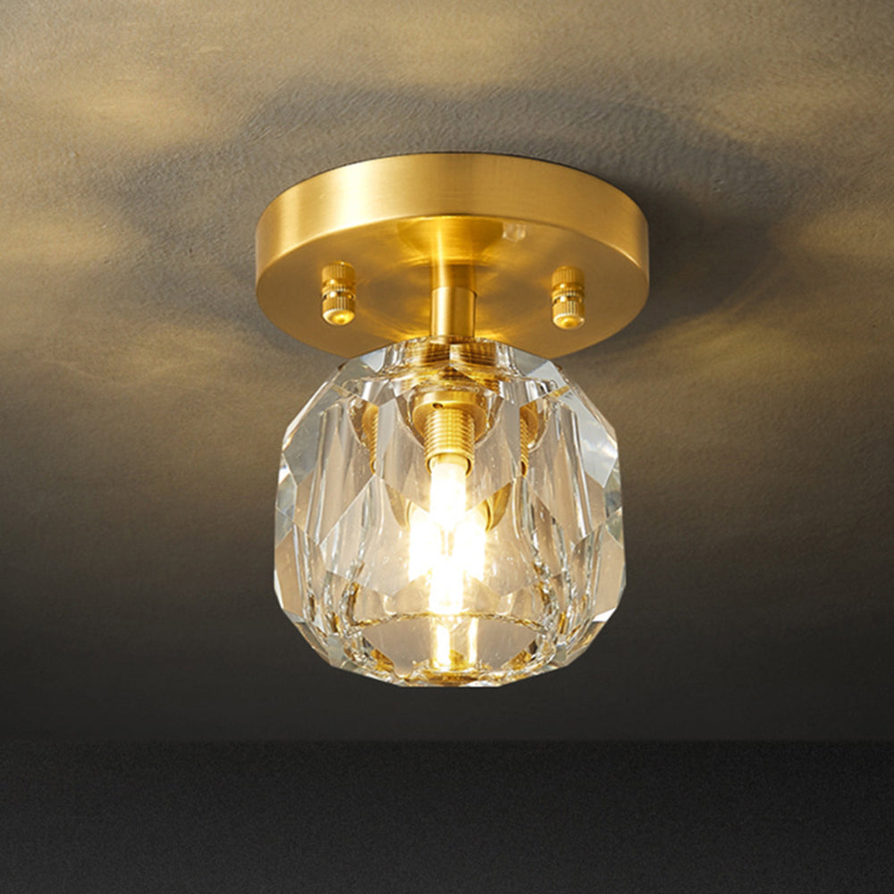 Kristy Luxus Diamond Metall/Unterputz-Deckenleuchte, Gold