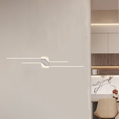 Arisha Minimalist Linear Metal Vanity Wall Light