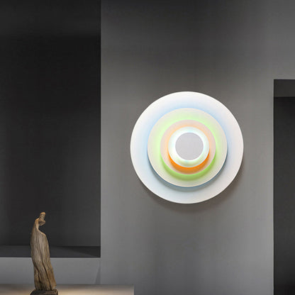 Aria Circular 3-in-1 Colorful LED Wall Lamp