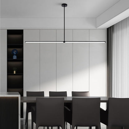 Suspension Arisha - Minimaliste Noire LED Moderne pour Salle à Manger et Bureau