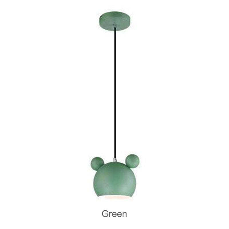 Valentina Mouse Head Pendelleuchte, 5 Farben