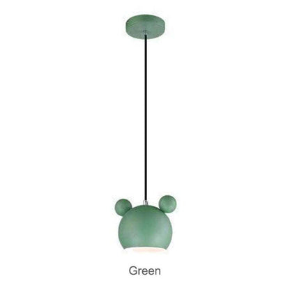 Valentina Mouse Head Pendelleuchte, 5 Farben
