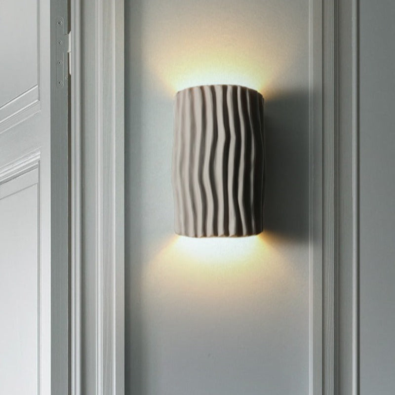 Valentina Retro LED Indoor Wall Lamp White/Grey/Orange/Green Bedroom