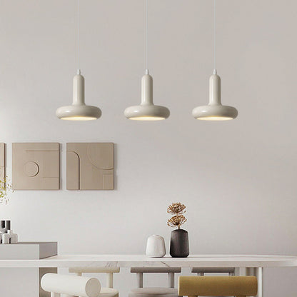 Arisha Modern Minimalist Cream Style Pendant Light White Bedroom
