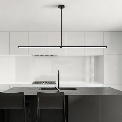 Suspension Arisha - Minimaliste Noire LED Moderne pour Salle à Manger et Bureau