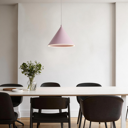 Aria Funnel-Shape Colourful LED Pendant Light