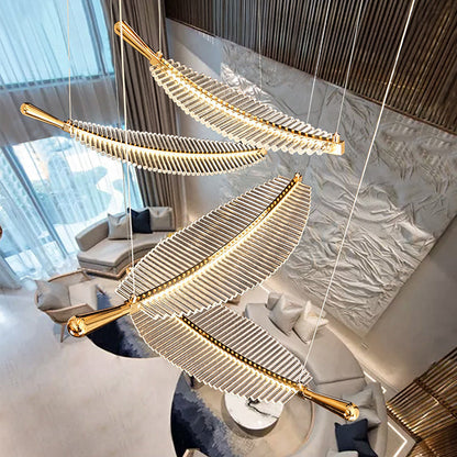 Arisha Nordic Luxury LED Pendant Light Metal Hotel Living Room