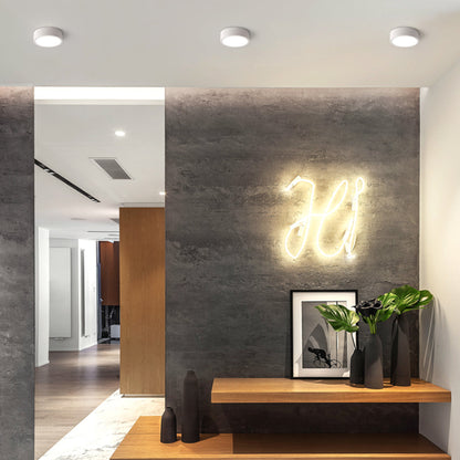 Arisha Spotlight Zylindrisch Modern Weiß/Schwarz/Grau, Schlafzimmer