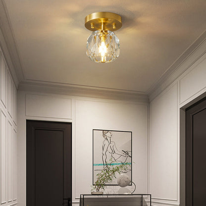 Kristy Luxus Diamond Metall/Unterputz-Deckenleuchte, Gold
