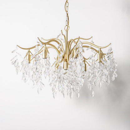 Kristy Luxury Wisteria Flower Crystal Chandelier