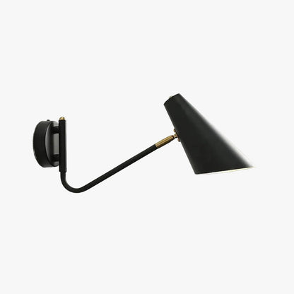 Epoch Rotatable Wall Lamp, Black & White & Gold, Bedroom