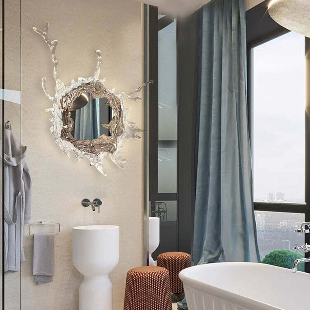 Kristy Wall Lamp Water Ripple Mirror Light