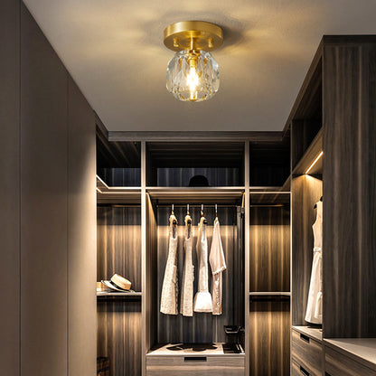 Kristy Luxus Diamond Metall/Unterputz-Deckenleuchte, Gold