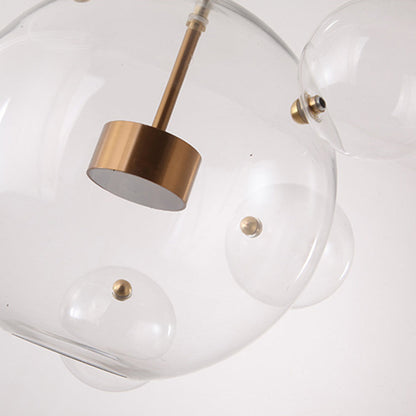Valentina Modern Bubble Cluster  Pendant Light Gold