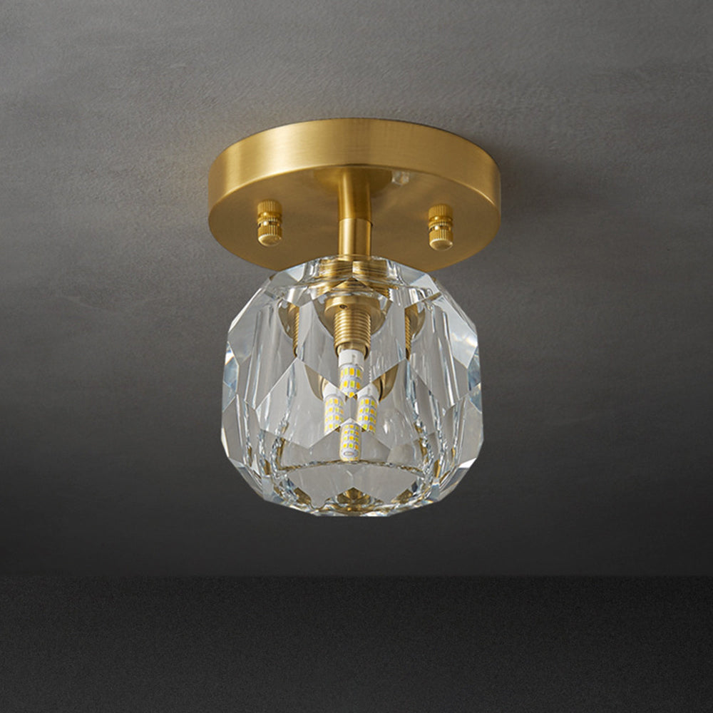 Kristy Luxus Diamond Metall/Unterputz-Deckenleuchte, Gold