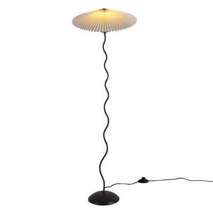 Lampadaire LED moderne en tissu champignon Ritta
