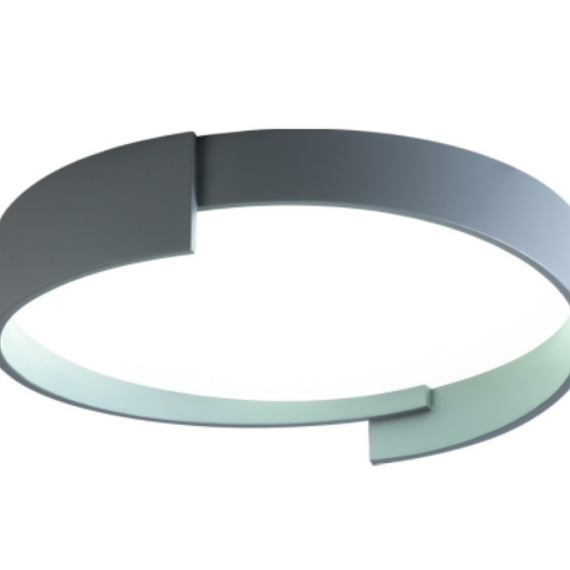 Plafonnier Arisha moderne rond encastré LED double couche