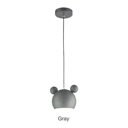 Valentina Mouse Head Pendelleuchte, 5 Farben
