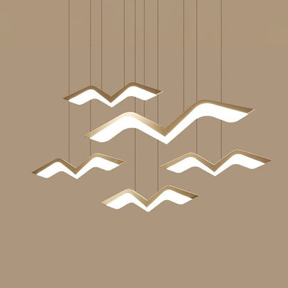 Lampe à suspension moderne Arisha Seagull, 3 styles