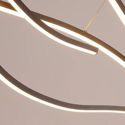 Suspension Arisha Modern Wave, 2 couleurs