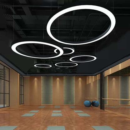 Arisha Minimalist Ring  Pendant Light, Bedroom