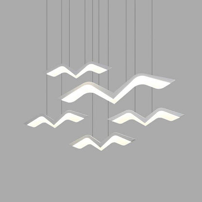 Lampe à suspension moderne Arisha Seagull, 3 styles