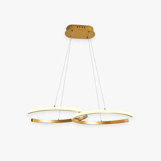 Arisha moderne minimalistische hanglamp, dubbel-C