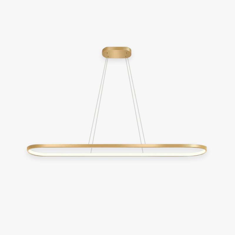 Suspension d'intérieur ovale minimaliste Junel
