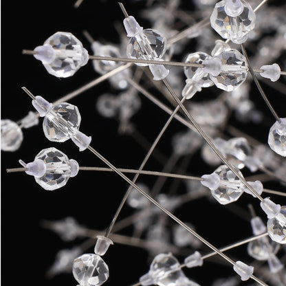 Arisha Modern Dandelion LED Pendant Light GoldCrystal Bedroom/Living Room