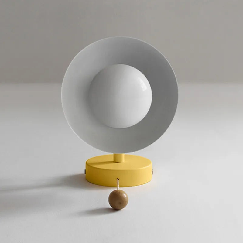 Valentina Applique Murale LED Moderne Métal Verre Chambre Blanc/Jaune/Rose/Vert