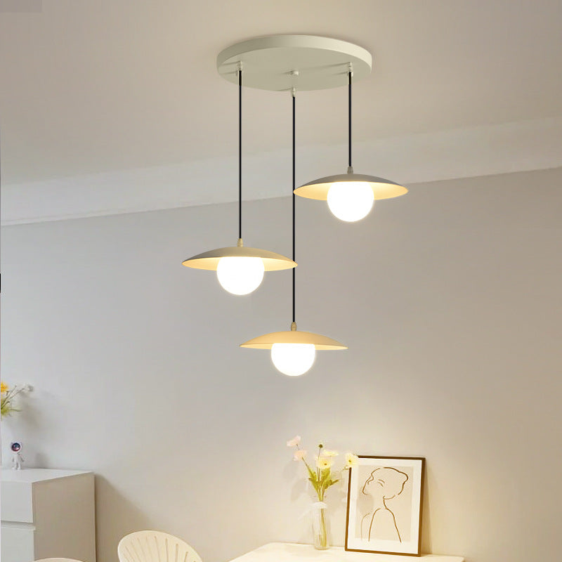 Valentina Lampe suspendue LED moderne en métal pour salle à manger/chambre à coucher