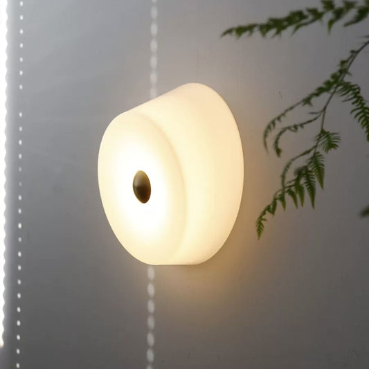 Ray Moderne einfache Glas/Metall-Innenwandleuchte Gold/Silber Schlafzimmer