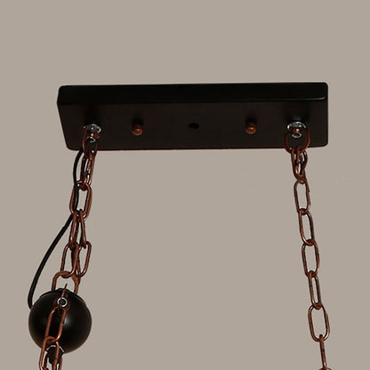 Epoch Farmhouse Guitar Pendant Light, Metal/Wood, Walnut