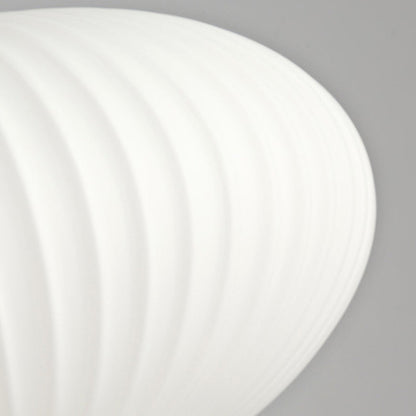 Valentina Morden Bubble Glass Pendant Light, White, Bedroom