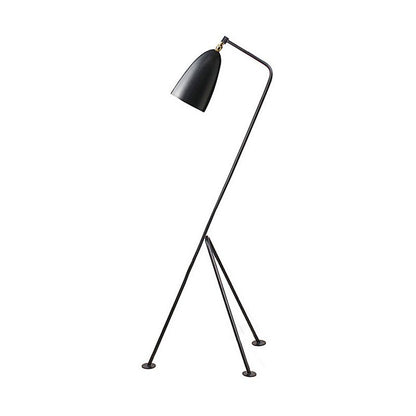 Morandi Moderne Metallbecher-Stehlampe in Schwarz, mehrfarbig