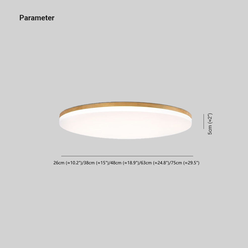 Plafonnier Eilo en bois