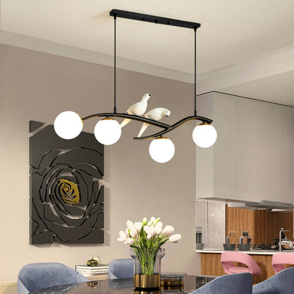 Lampe à suspension oiseau Arisha Mondern, 2 couleurs