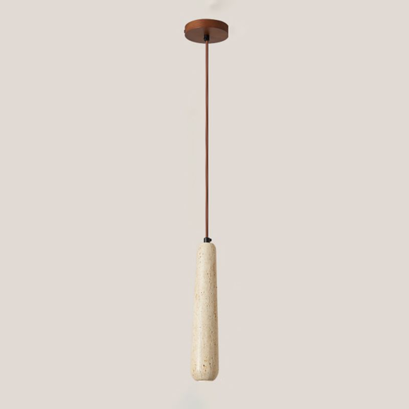 Suspension minimaliste en bois Muto, couleur bois naturel