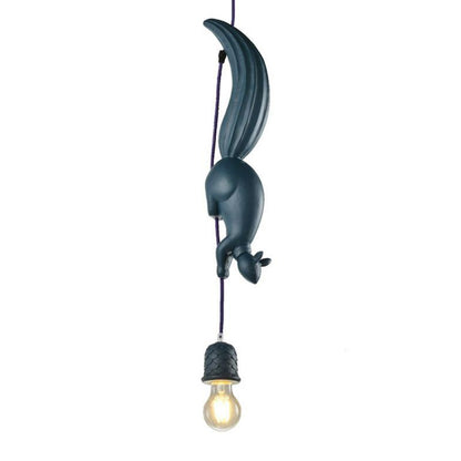 Aria Pendant Light Squirrel/Pinecone Modern, Resin, Restaurant