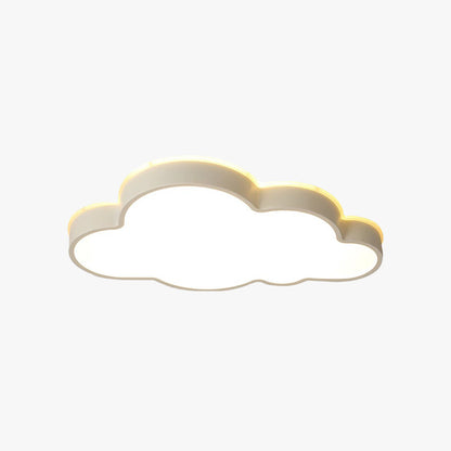 Moderne Deckenleuchte „Arisha Cloud“, weiß, Metall