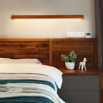 Zenx Wall Lamp Linear Wood