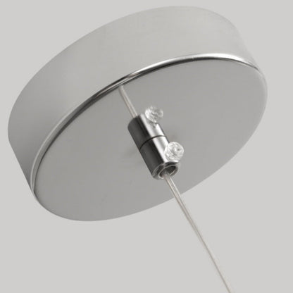 Valentina Modern LED Pendant Light Chrome Metal Dining Room/Bedroom