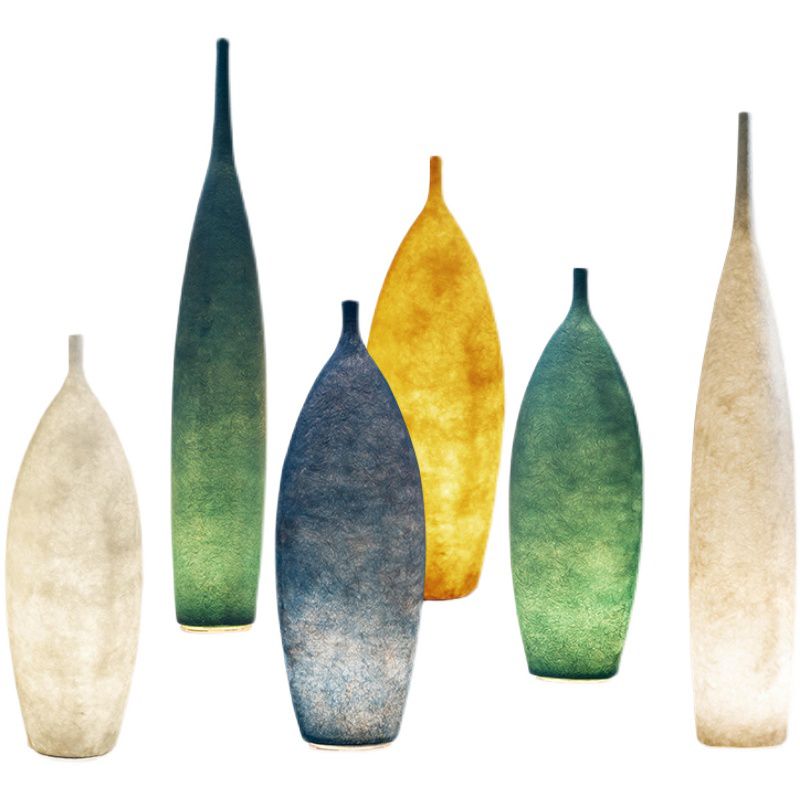 Lampadaire en résine Creative Bottle de Byers, multicolore, pour hôtel